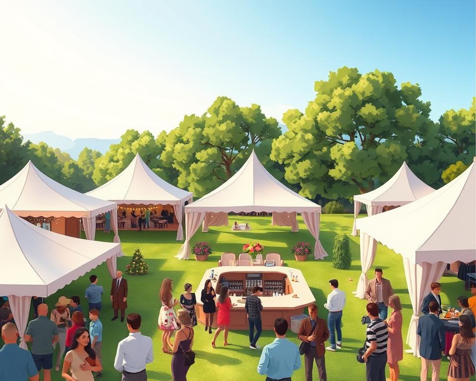 Festival Tent Rental Options to Suit Large Crowds and Vendors