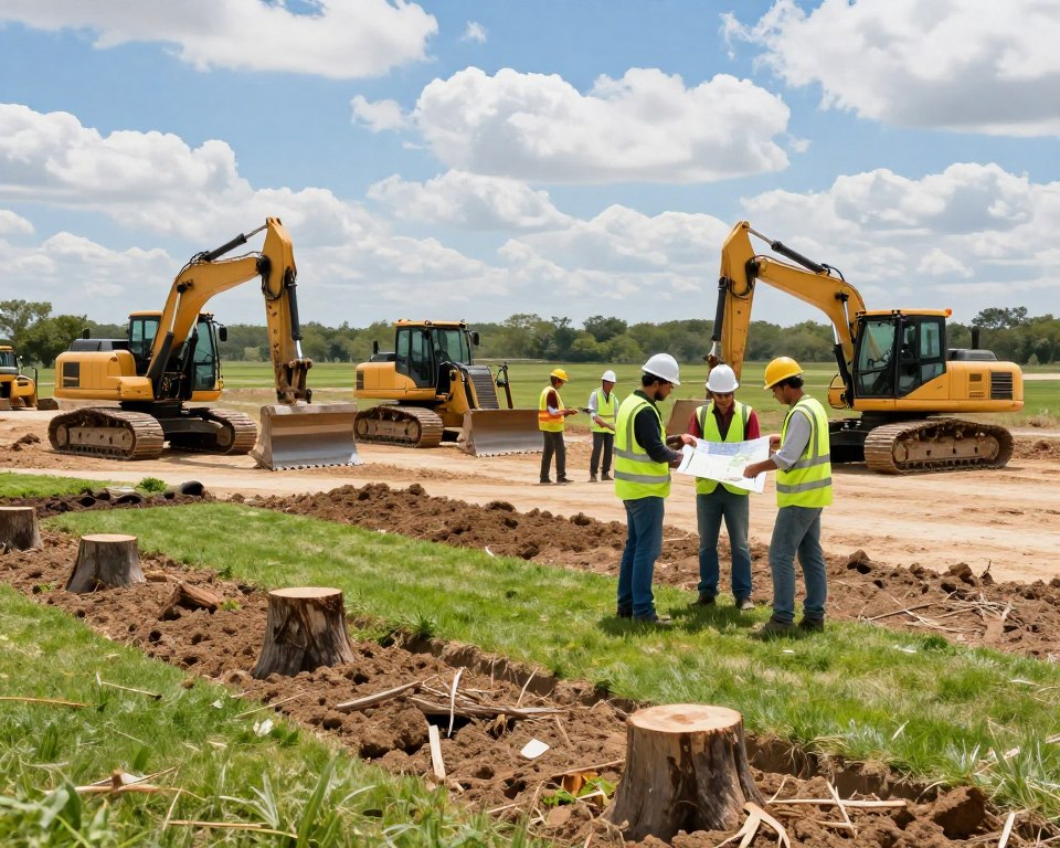 Land Clearing in Hillsboro TX for Solar Farm Installation