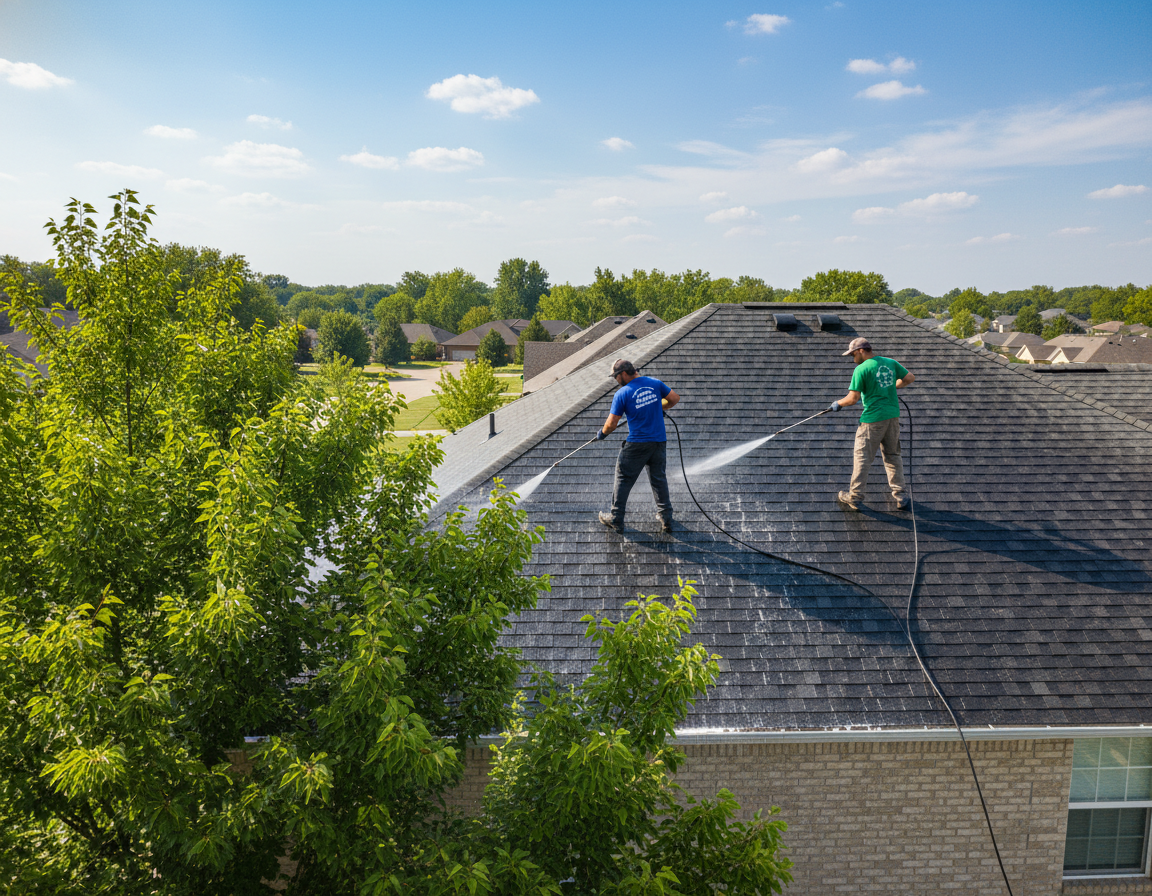 Hilliard Roof Cleaning for Homes Near Water